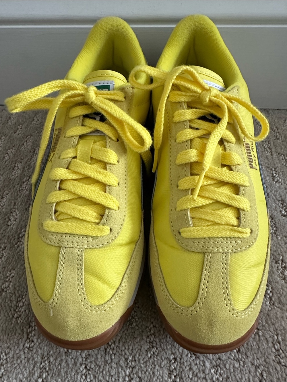 Puma Easy Rider vintage speed yellow bluemazing 👟 , Women’s 7.5/6Y SOLD OUT
